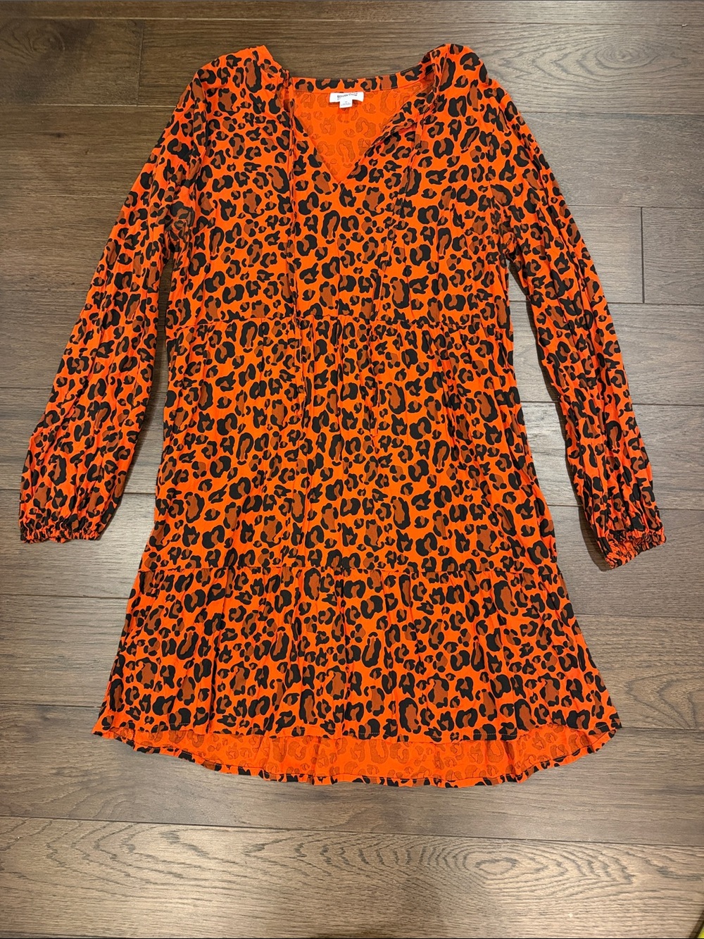 Grace Atwood x Amazon The Drop Loose Fit Tiered Mini Medium Red - C1-141